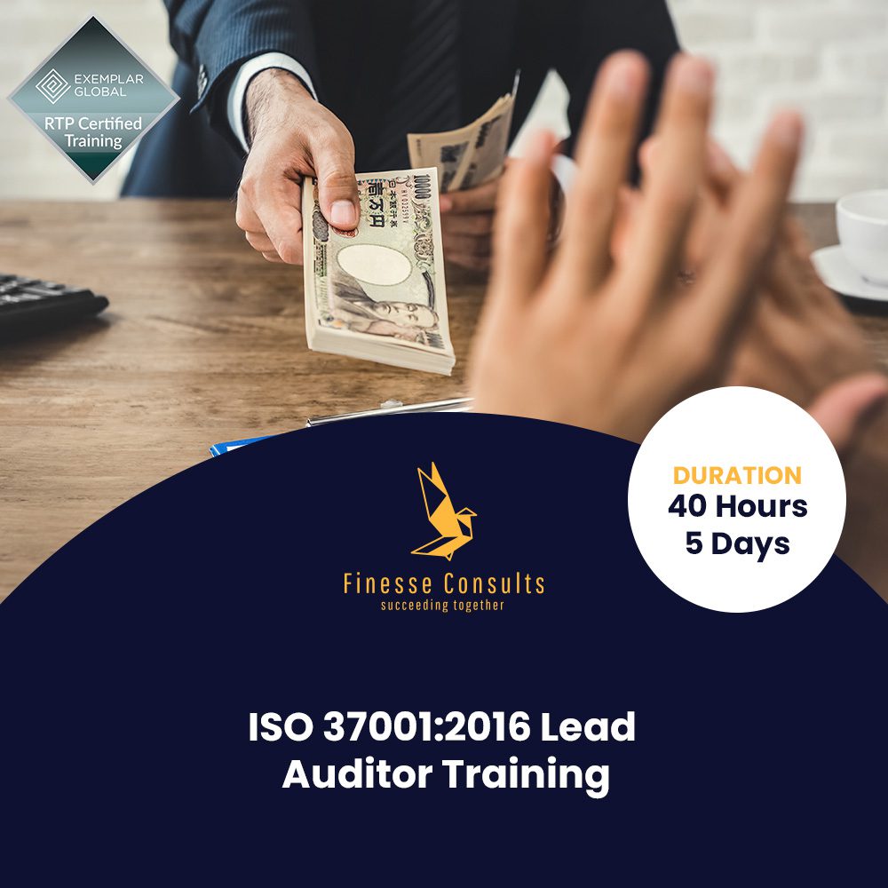 Iso Lead Auditor Training Finesse Consults