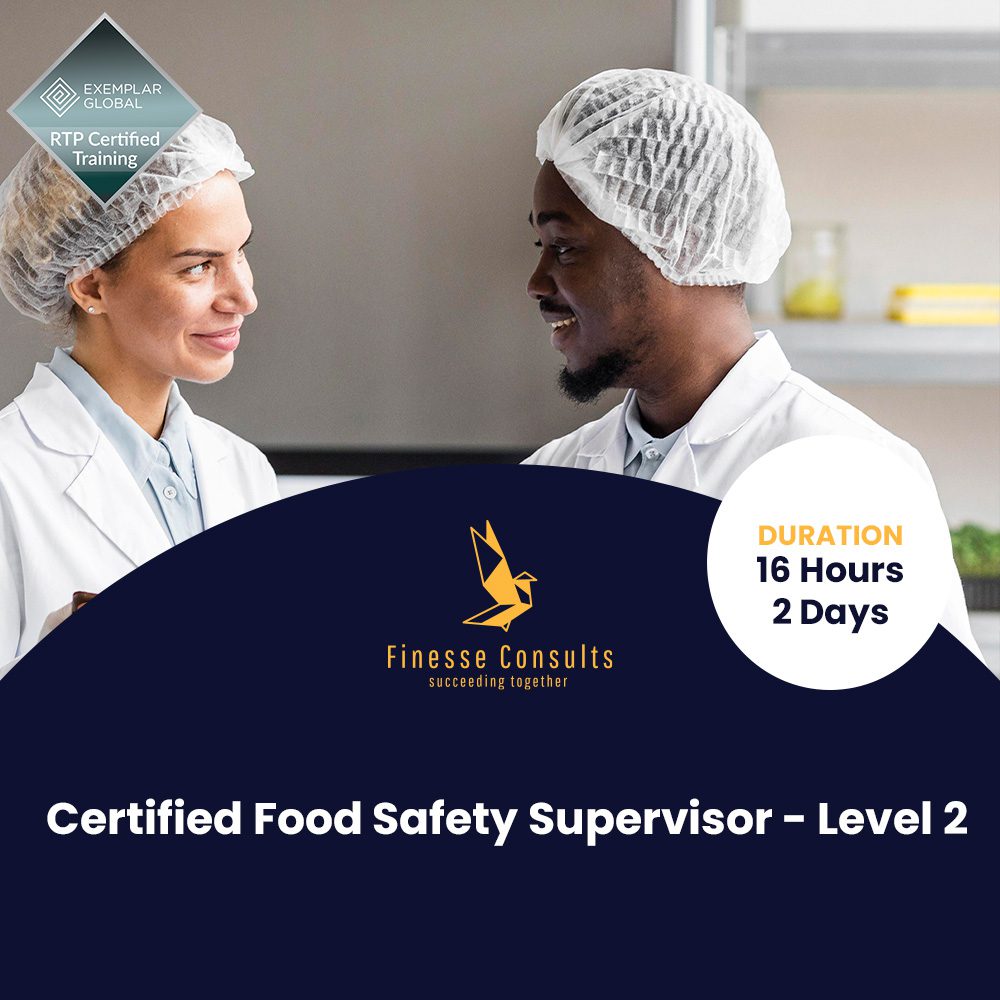 Certified Food Safety Supervisor – Level 2 - Finesse Consults